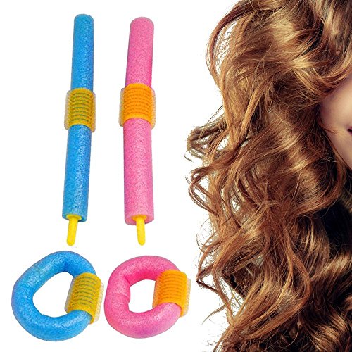 12 x Magic Lockenwickler Kaltwellenwickler Papilotten Papilottenwickler 15cm - 7