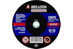 Bellota 50441-300 Abrasive Disc Stationary Machine Cutting Metal 300 mm, Standard