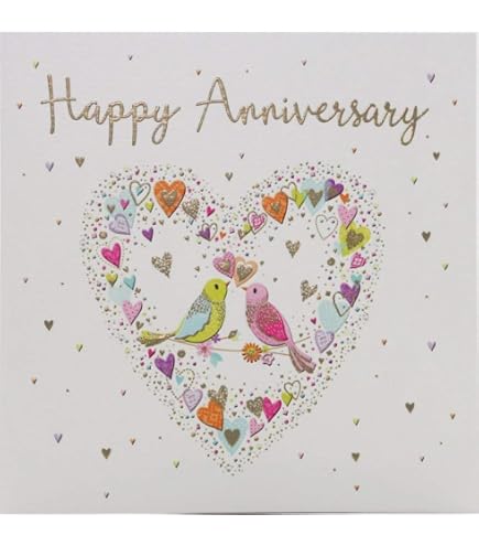 Cuore regalo in legno per il primo anniversario di matrimonio 15 cm x 15 cm - Italia