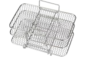 SUPYINI Rack de déshydrate pour Ninja Foodi Dual Zone Air Fryer Rack en acier inoxydable 304 - Accessoire pour friteuse à air chaud Ninja Foodi Dual Zone