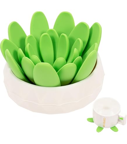 6er Set Glasuntersetzer Rund, 9,8 Cm, Mit Halter – Hitzebeständig, Rutschfest, Blau