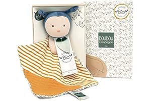 DOUDOU ET COMPAGNIE POLEN L'ABEILLE BIO - schmusetuch ass x 1