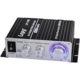 LEPY LP-V3S-black LP-V3S Digital Amplifier 25Wx2, Black