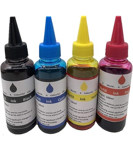 Lot De 6 Cartouches D'encre C/M/Y Pour Canon PIXMA - Marque Go Inks, Compatible IP7240, MG5650...