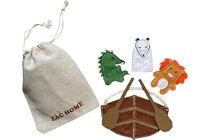 ZAC HOME Row Row Row Your Boat Nursery Rhyme Finger Puppet
