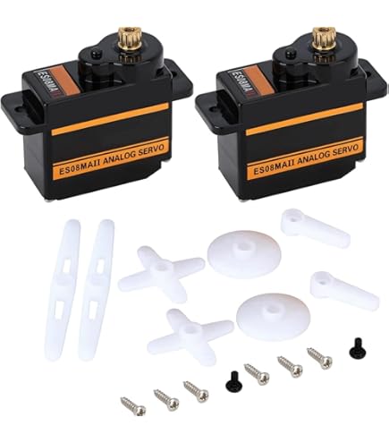 Arinda ES08MD II Digital Servo - 8g High-Speed Metal Gear For RC Models & Drones