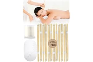 Bougies pour Les Oreilles, CHUNBAI® Bougie Oreilles, Bougie Oreille, Bougie d oreille, Bougie Auriculaire, Bougie Oreille Nettoyante, Ear Candle, Bougie Doreille, Bougies d'oreille, Bougie Oreille