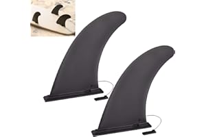 EIKEJI Pinna SUP, Pinna Tavola da Surf Universale Rimovibile, Centro Pinna in Nylon Sicure e Rinforzate, Accessori di Ricambio per Tavola Surf,per Tavola da Surf Gonfiabile, Paddleboard, Tavola Lunga