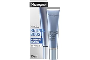 Neutrogena Retinol Boost Contorno de ojos (15 ml), crema antiedad con retinol para el contorno de los ojos, crema anti ojeras y bolsas, para una piel visiblemente más joven