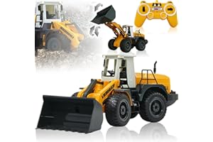 JAMARA Liebherr Wheel Loader 564 Construction Site Vehicle 1:20 Remote Controlled 2.4 GHz Officially Licensed (Liebherr Wheel Loader 564), 405