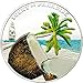 Produktbild Power Coin COCONUT Kokosnuss Scent Of Paradise Silber Münze 5$ Palau 2009
