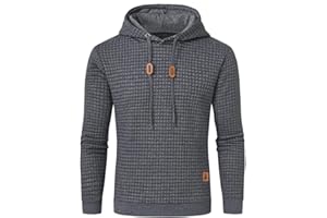 JustSun Sweat à Capuche Homme Pull Homme Sport Hooded Sweatshirts