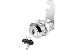 NTEK Security Mailbox Lock, Letter Post Box Lock with 2 Keys, Security Drawer Locks for Mailbox Drawer Cupboard Cabinet Furniture Door Post Box Locks, Locker Tool Boxes (Pack of 1, 30 MM)