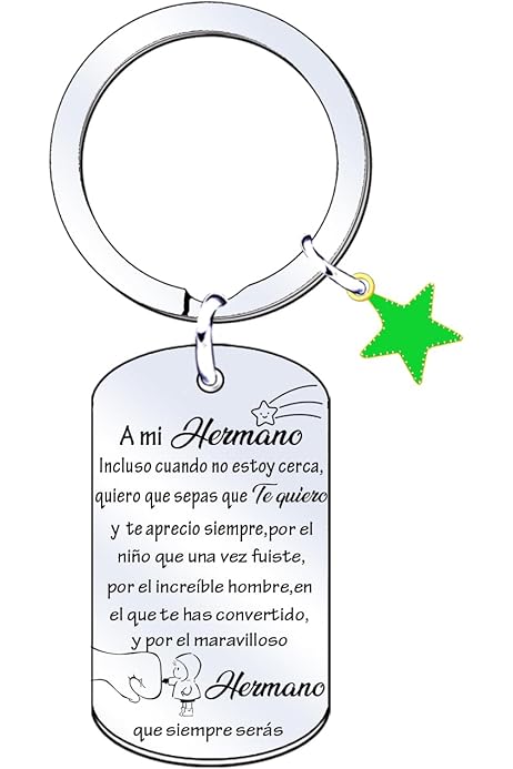 Llavero Eres Un Hermano De Champions IRREGULAR - Regalos Personalizados Y Joyas