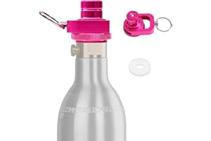 ASOFTY CO2 Quick Adapter Kompatibel mit SodaStream Wassersprudler Duo, Crystal 3.0, Gaia, Art, Terra, Einbau ohne Beschädigung des Wassersprudlers, für 425g Co2 Zylinder 60L Trapezgewinde TR21-4