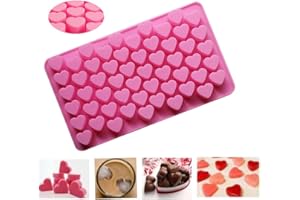 Selecto Bake – silikonowa forma silikonowa z 55 sercem czekolada lodowa galaretka