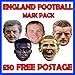 Price comparison product image ENGLAND FOOTBALL FACE MASK PACK