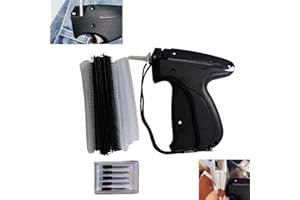 TUGEEM Stitchy Quick Clothing Fixer - Mini Stitch Gun for Sewing, Quilting, Hemming and Tagging (Black)