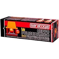 Diavolina Spazzacamino Pellet Tronco Spazzacamino - 7,5x1,30 Cm Paraffina E Cera Per Pulizia Camini E Stufe Canna Fumaria Trapano