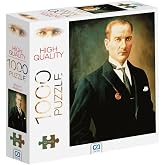 Ca Games Başkomutan Atat&uuml;rk 1000 Par&ccedil;a 2,2Mm Kalınlık 48X68Cm Profesyonel Hobi Puzzle Yapboz Serisi vgn462