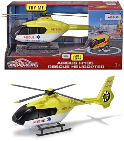 Maquette Hélicoptère Ecureuil AS350 Sécurité Civile 1/43 - Avec Treuil