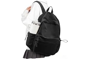 VECAVE Lightweight Casual Laptop Backpack Purse for Women,Travel Backpack with laptop compartment