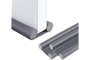 AUTUCAU Under Door Draft Stopper 37 inches Adjustable Insulation Double-Sided Sound Proof Door Air Draft Blocker for Noise Light Smell Stopper,Upgraded Version