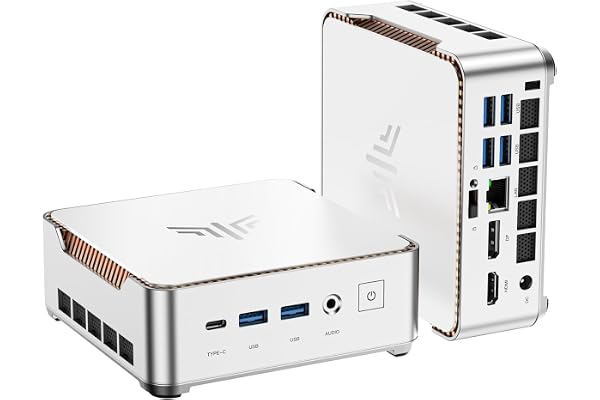 NiPoGi Pinova P2 Mini PC, АMD Ryzen 3300U(jusqu'à 3,50 GHz), 16 Go DDR4 512 Go M.2 SSD Mini Ordinateur de Bureau W-11 Pro, Graphique Radeon Vega 6, Triple Affichage 4K, HDMI 2.0, DP, Type-C.
