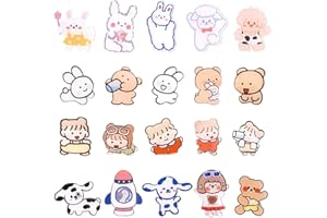 LZYMSZ Cartoon Acrylic Pins Set, Cute Animal Pin, Backpack Pins for Clothes Bag Jacket Decoration and Christmas Halloween Near Year Gift