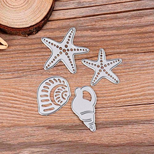 FEITONG Metal Cutting Dies Schablone DIY Kreatives Scrapbooking Prägen Album Papier Karte (A) - 3