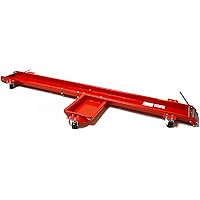 TRUTZHOLM Motorrad Rangierhilfe 450kg - Schwerlast Rangierplatte Mit Feststellbremsen