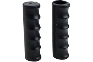 ZYWUOY Maniglie in gomma per carriola, 2 tubi rotondi antiscivolo, maniglie di ricambio, copertura in gomma, impugnature per manubrio del carrello da cortile (118 x 26 mm)