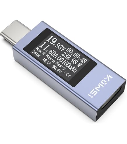 USB Tester Dual Von UNI-T – Misst Spannung, Strom, Kapazität Für USB-A & USB-C