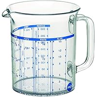 Emsa 2217050000 Messbecher, 0,5 Liter, Transparent, Superline