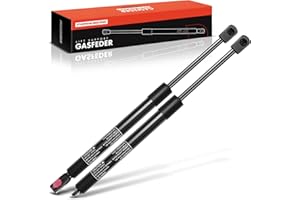 Frankberg 2x Resorte de gas Capó de motor Izquierda Longitud 535mm 280N Compatible con W203 CL203 2000-2008 S203 2001-2007 CL203 2008-2011 C209 A209 2002-2010 Sustituir# 2038800429