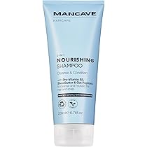 ManCave Nourishing 2-in-1 Shampoo 500ml, Strengthens & Hydrates Hair, Argan Oil & Oat Peptides, Fights Against Dandruff And Conditions Scalp, Gentle Cleanse With Panthenol, Shea Butter, Made In UK - View #5