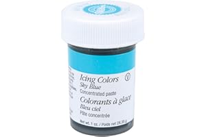 Bulk Buy: Wilton Icing Colors 28,3 gram Sky Blue W610 – 700 (6-pack)