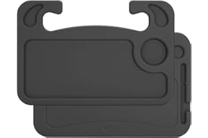 HSEAMALL Auto Lenkrad Tisch,Autotisch für Fahrer, Autolenkrad Schreibtisch Fits Most Vehicles Steering Wheels for Travels (Black)