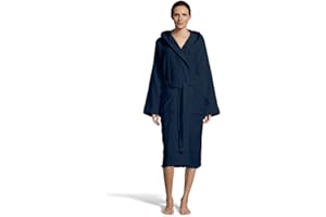 Bassetti Morbido Accappatoio 360 gr con Cappuccio 100% Cotone Uomo Donna Spugna Taglie Forti - ITALY Designed - Collezione VIVIAN