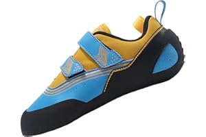 Viaoragiosa Chausson Escalade Homme,Chaussures D'EntraîNement d'escalade,Chaussons d'escalade Ados,Offre Ajustement Et Soutien,Offrent Un Amorti,pour DéButants Qui Ne Font Que Commencer l'escalade