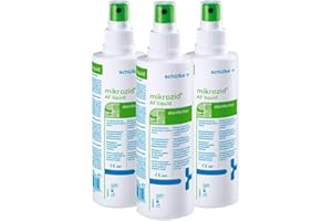 3x 250 ml Schülke Mikrozid® AF Liquid Flächen Desinfektion Desinfektionsmittel Schnelldesinfektion
