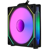 LIAN LI UNI FAN SL-INFINITY REVERSE 120mm RGB Siyah Kasa Fanı