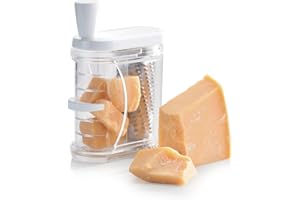 Tescoma 643886 Râpe de Table, Acier Inoxydable, Transparent/Blanc