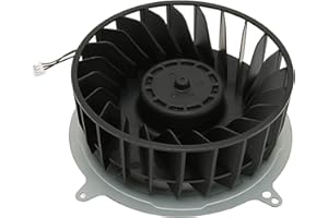 Ps5-Lüfter, Ersatz-Ps5-Lüfter, Metall, Abs für Interner Lüfter, Gleichstrom, 12 V, 2,15 A, 23 Flügel, Universeller Ersatz-Lüfter für 5-Konsolen