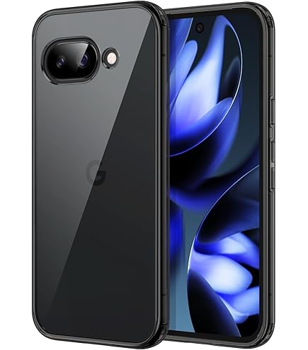 32nd Slim Silicone Case For Google Pixel 9a With 2 Screen Protectors - Grey Protective Cover, Raised Bezels