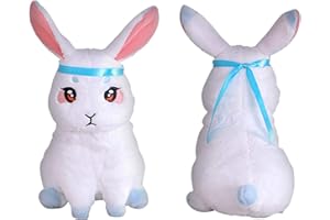 LICHENGTAI Mo Dao Zu Shi królik, pluszowe lalki, arcymistrz demonicznej hodowli, królik, haft, pluszowe lalki, królik, pluszowe zabawki, lalka dla fanów anime, prezent, 24 cm