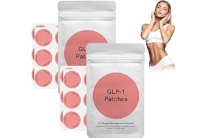 Vibbang GLP-1 Patches, 60Pcs Glp1 Weight Loss Patches, Natural Ingredients Patch, Healthy Shape Support, Gentle and Soothing for Women