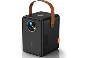 【Focus Elettrico】Mini Proiettore Portatile,18000 Lumen 5G WiFi Bluetooth Supporto 1080P Full HD Videoproiettore, FunFlix G1 Zoom Intelligente Proiettore Home Cinema, Smartphone/TV Stick/HDMI/USB/PS5