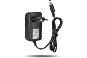 Strömadapter, 12,6 V/1 A skydd för flera nivåer adaptiv strömförsörjningsadapter, snabbladdning ingång 100–240 V