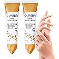 2 PCS Collagen Hand Cream Hydrating Moisturising Nourishing Prevent Dryness Cracking and Roughness Skincare Collagen Anti-Wrinkle Hand Cream